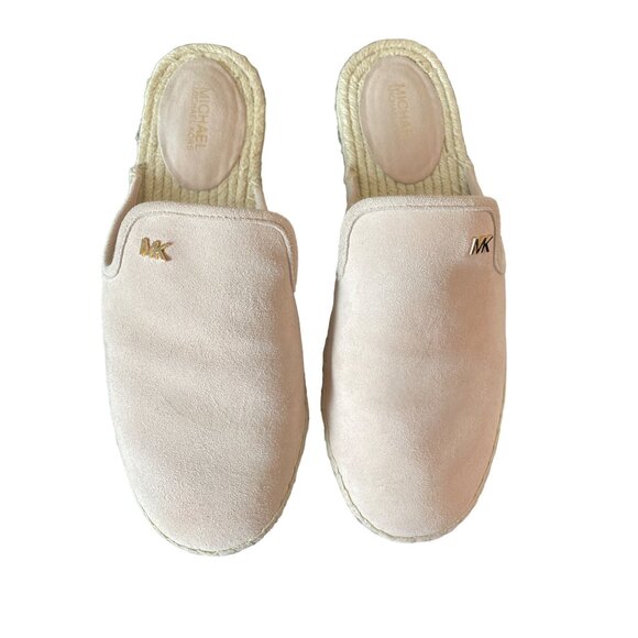Michael Kors Pink Leather Espadrille Shoes- size 7.5 - Picture 1 of 11